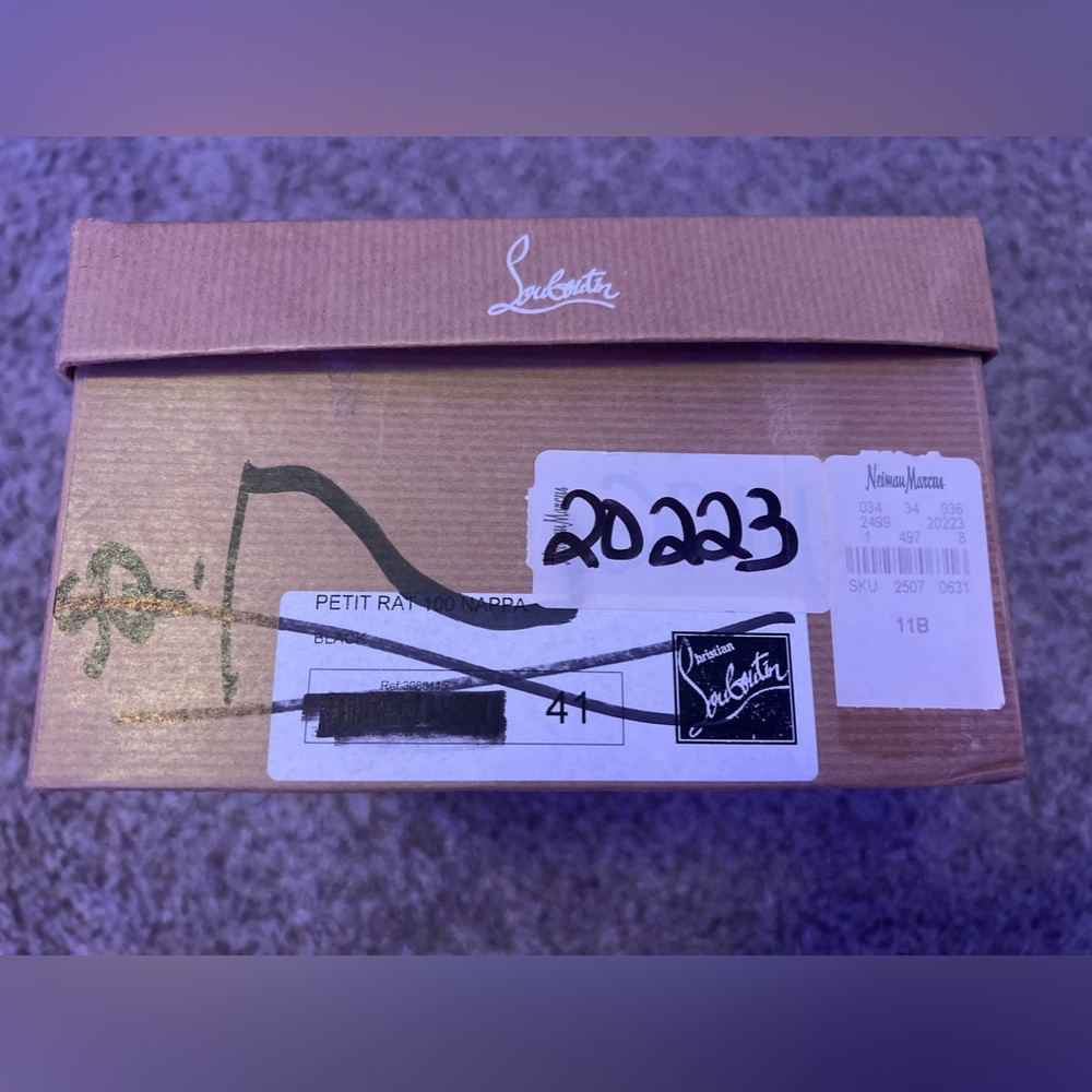 Christian Louboutin Petit Rat 100 Nappa
